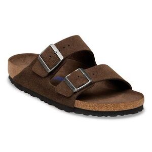 Birkenstock Arizona Soft Footbed Sandal with Suede Leather
